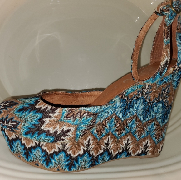 Jeffrey Campbell Ibiza Wedges - Picture 1 of 5